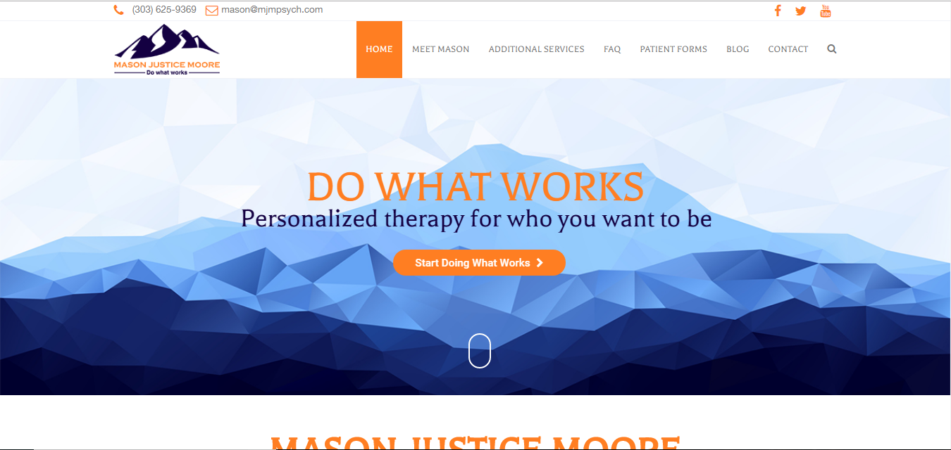portfolio infinity marketing group doing what works website